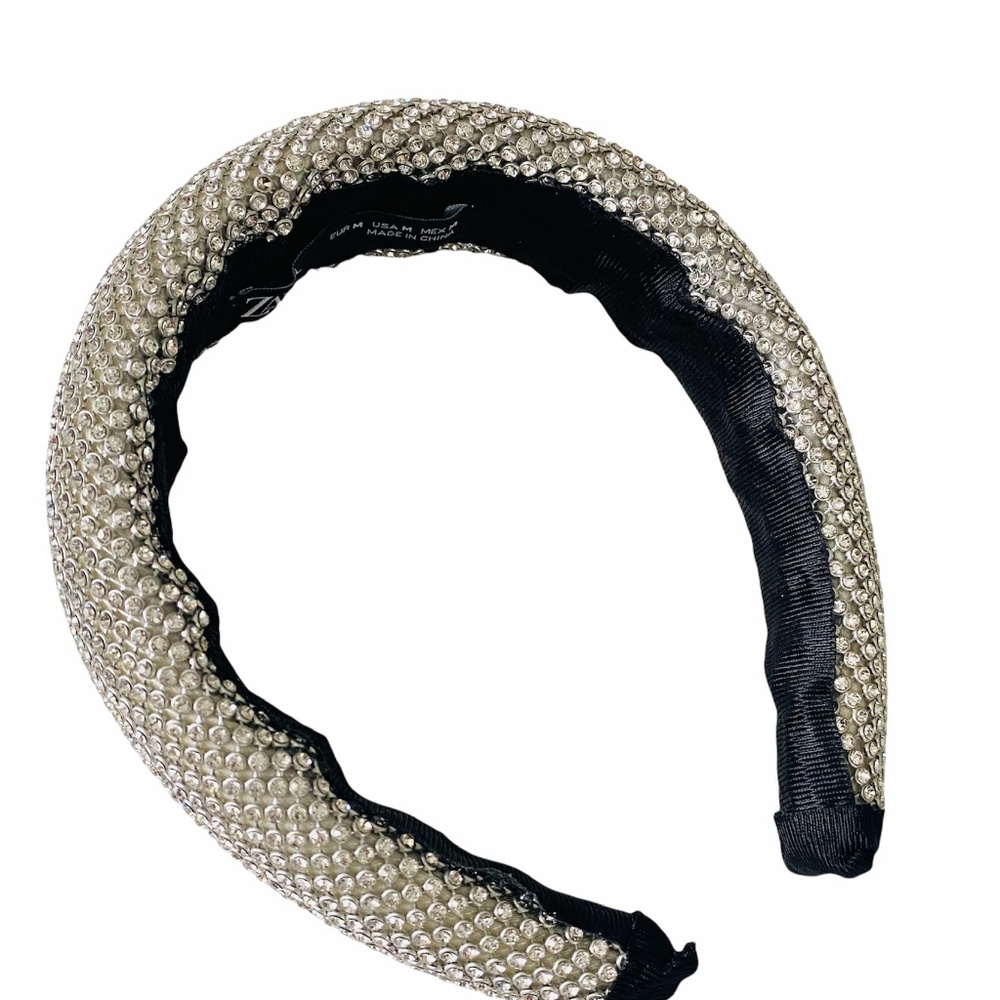 BRAND NEW Zara Sparkly Headband Cushioned